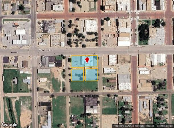  205 W 5Th St, Plainview, TX Parcel Map