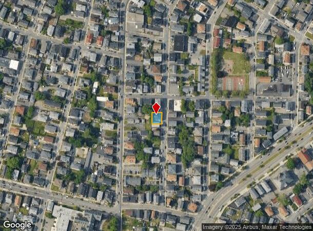  621 3Rd St, Fall River, MA Parcel Map