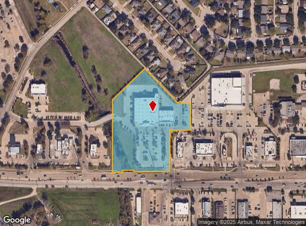  3001 Lakeview Pkwy, Rowlett, TX Parcel Map