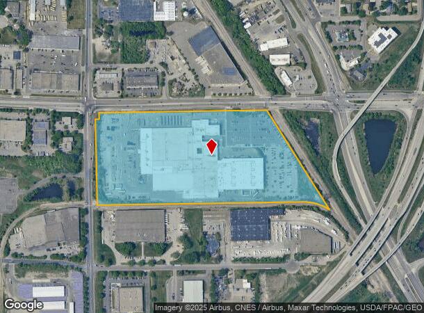 9401 85Th Ave N, Minneapolis, MN Parcel Map