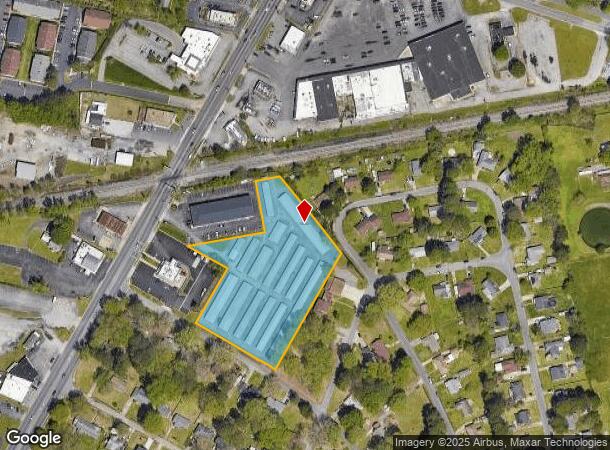  1437 George Washington Hwy N, Chesapeake, VA Parcel Map