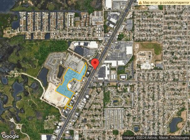  9409 Us Highway 19, Port Richey, FL Parcel Map