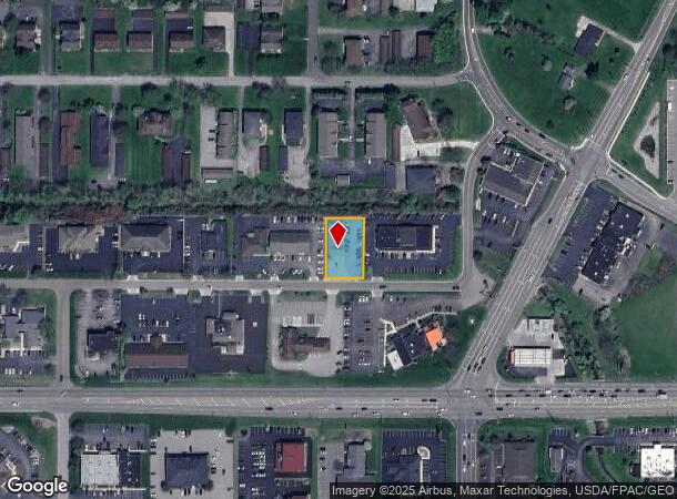 3646 Starrs Centre Dr, Canfield, OH Parcel Map