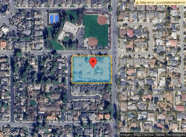  22590 Voss Ave, Cupertino, CA Parcel Map