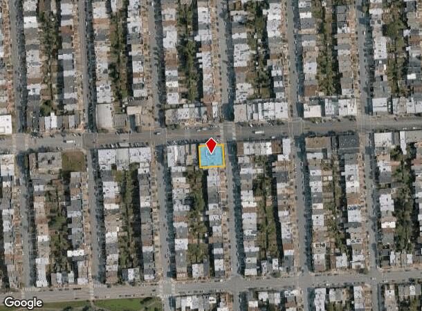  1601 Noriega St, San Francisco, CA Parcel Map