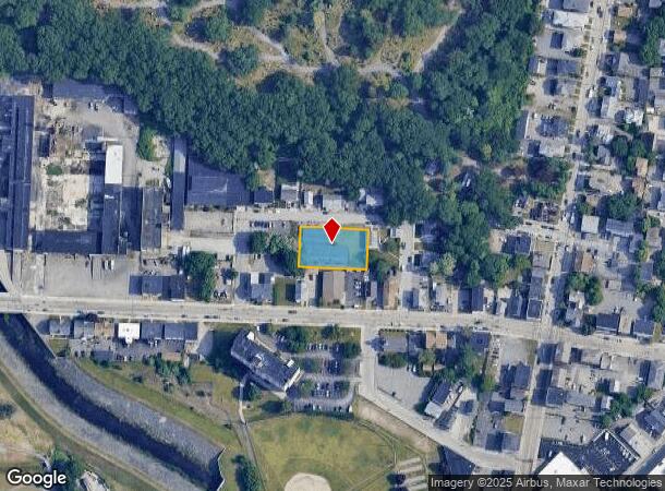77 Hazel St, Woonsocket, RI Parcel Map