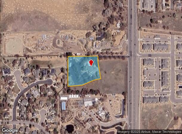 6813 S College Ave, Fort Collins, CO Parcel Map