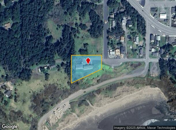 545 5Th St, Port Orford, OR Parcel Map