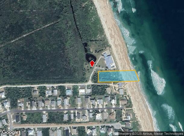  61 Oceanside Dr, Palm Coast, FL Parcel Map