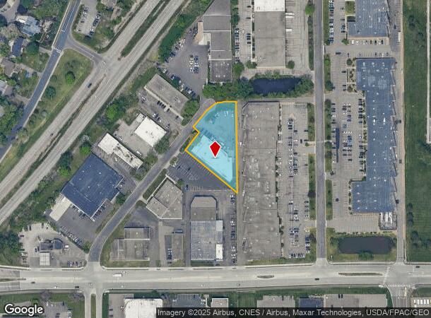 2917 Anthony Ln, Minneapolis, MN Parcel Map