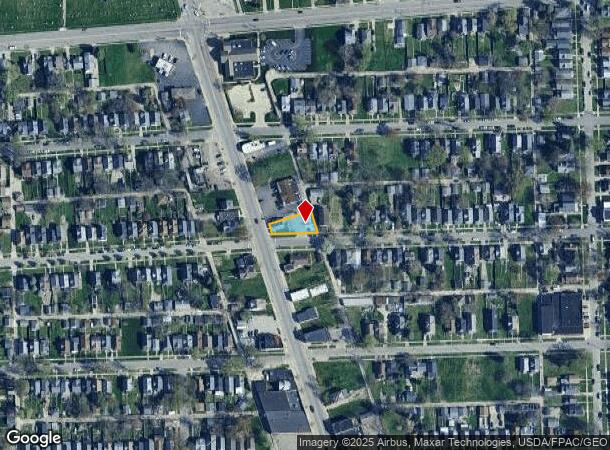  213 E Pearl St, Toledo, OH Parcel Map