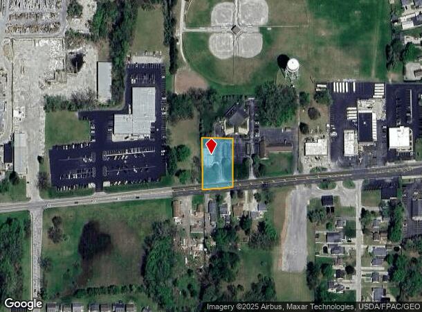  214 W Airport Hwy, Swanton, OH Parcel Map