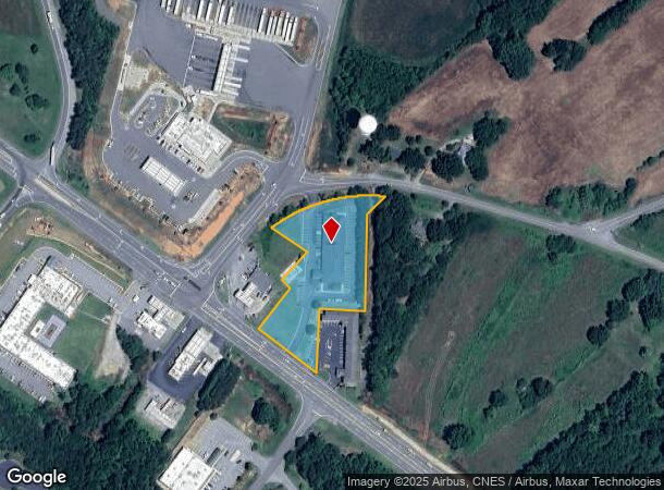  2203 Barnes St, Reidsville, NC Parcel Map