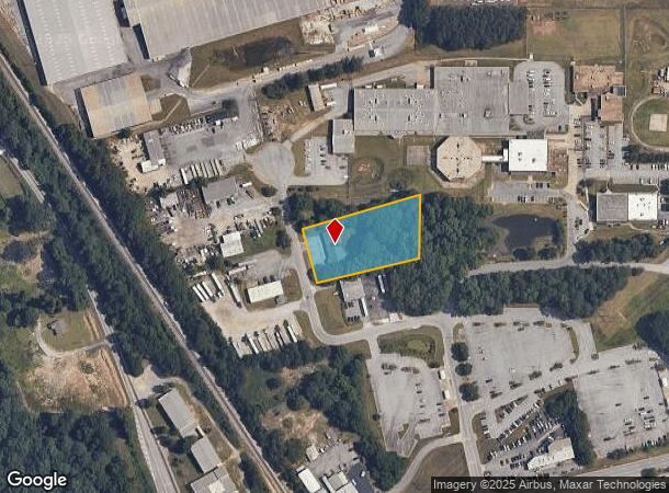 2345 Sigman Industrial Ct Nw, Conyers, GA Parcel Map
