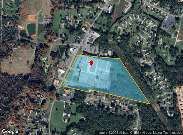 1755 Connelly Springs Rd, Lenoir, NC Parcel Map