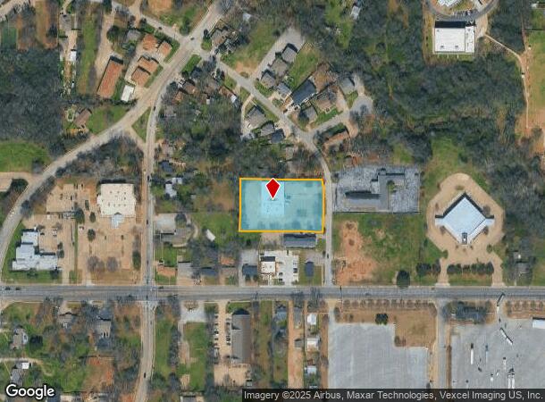  1012 Thannisch Dr, Arlington, TX Parcel Map