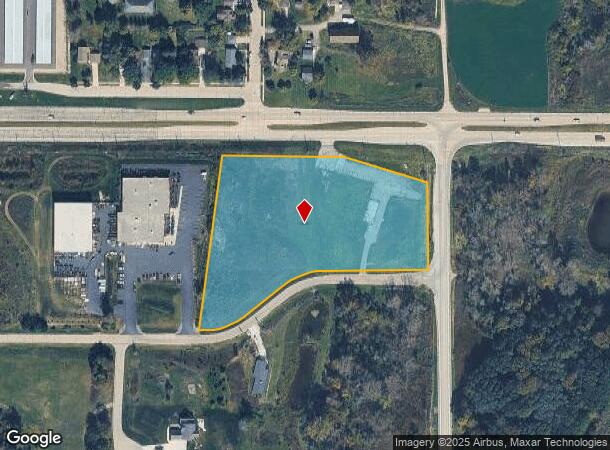 4117 Highway 33, West Bend, WI Parcel Map