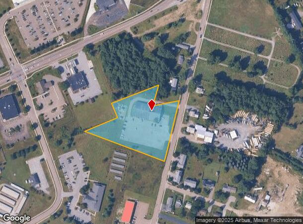 29 Middle Rd, Milton, VT Parcel Map