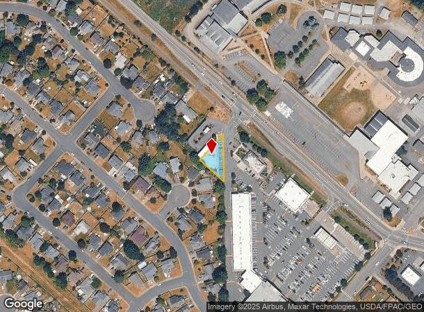  401 Washington Ave N, Orting, WA Parcel Map