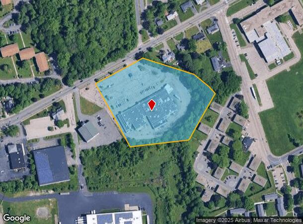  170 Oak St, Brockton, MA Parcel Map