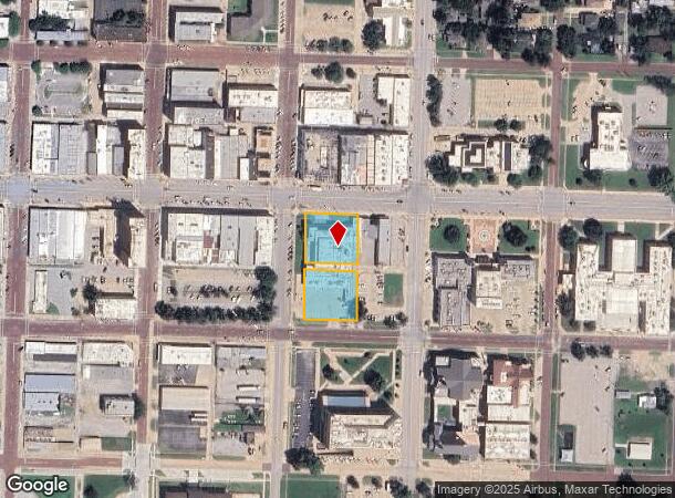 402 E Grand Ave, Ponca City, OK Parcel Map