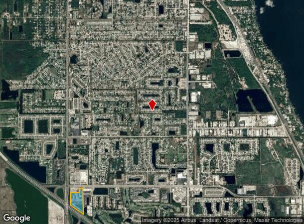  3806 Dequattro Dr, Rockledge, FL Parcel Map