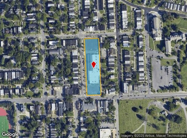 4020 Frederick Ave, Baltimore, MD Parcel Map
