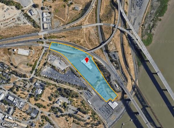  1 Oak Rd, Benicia, CA Parcel Map