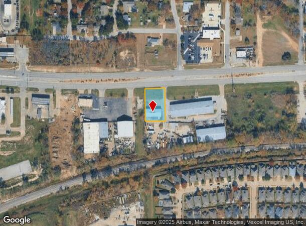 1265 W Hurst Blvd, Hurst, TX Parcel Map