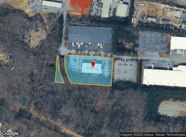  1507 7Th Street Ln Se, Hickory, NC Parcel Map