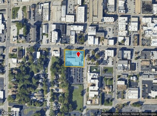 502 W Walnut St, Springfield, MO Parcel Map