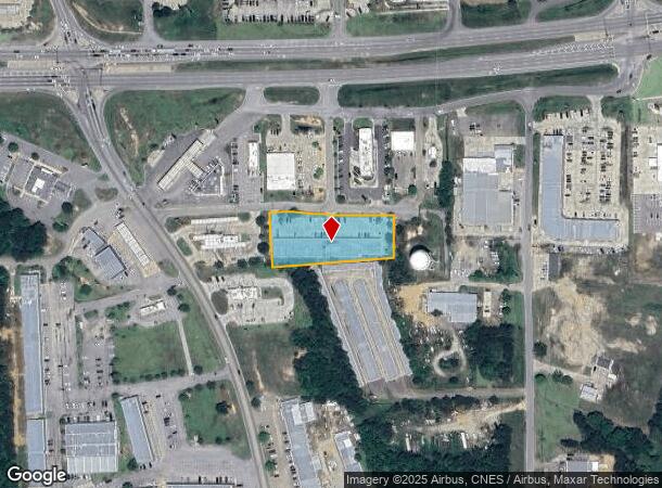 28 Market Ct, Hattiesburg, MS Parcel Map