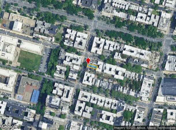  843 Franklin Ave, Brooklyn, NY Parcel Map