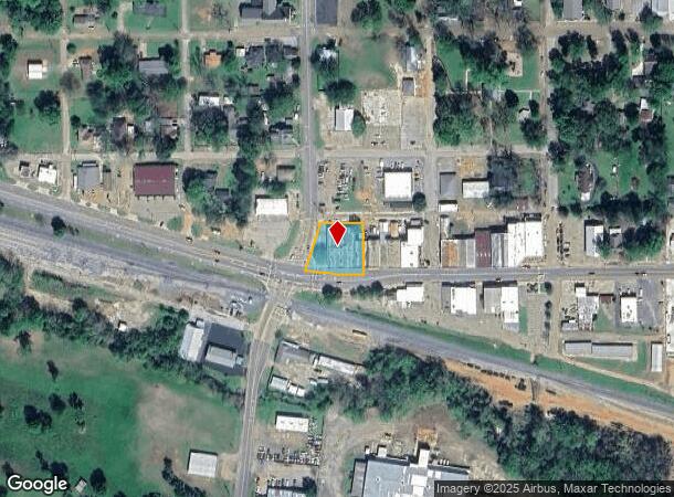106 W 1St St, Hughes Springs, TX Parcel Map