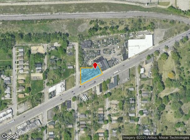  5505 E Davison St, Hamtramck, MI Parcel Map