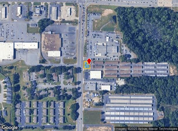  2272 Moody Rd, Warner Robins, GA Parcel Map