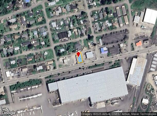 551 W Central Ave, Sutherlin, OR Parcel Map