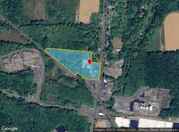 1087 East St S, Suffield, CT Parcel Map