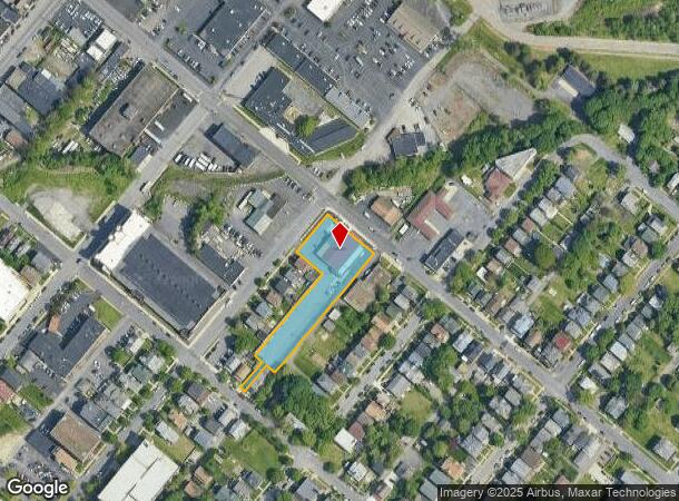  940 Jefferson Ave, Scranton, PA Parcel Map