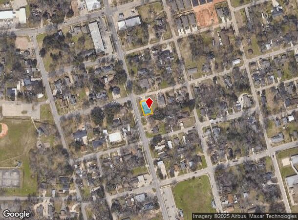  603 S 1St St, Conroe, TX Parcel Map