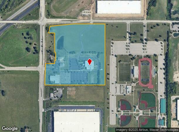  16103 S Lone Elm Rd, Olathe, KS Parcel Map