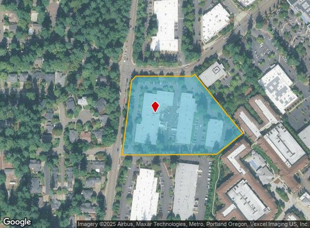  7470 Sw Bridgeport Rd, Portland, OR Parcel Map
