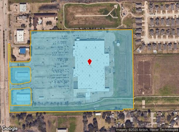  1919 N Main St, Pearland, TX Parcel Map