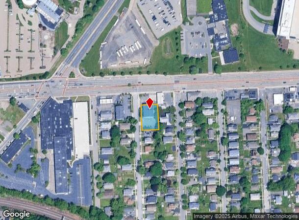 4 Carver St, Worcester, MA Parcel Map