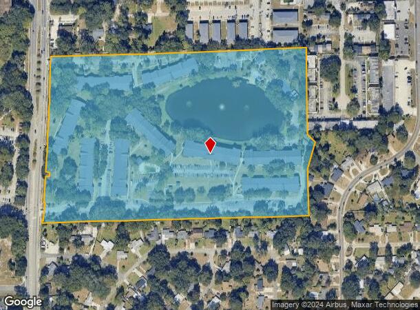  2601 University Blvd N, Jacksonville, FL Parcel Map