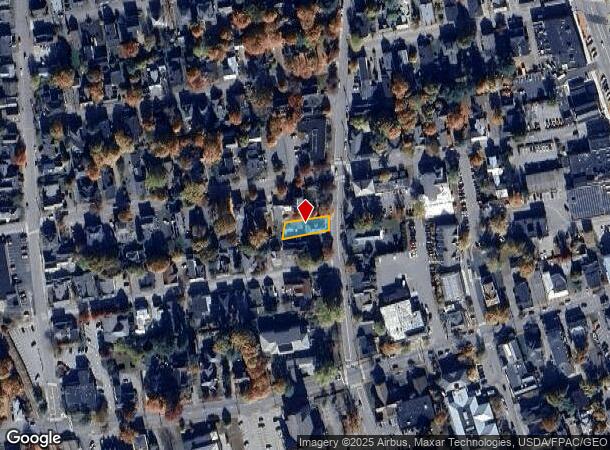  40 Union St, Brunswick, ME Parcel Map