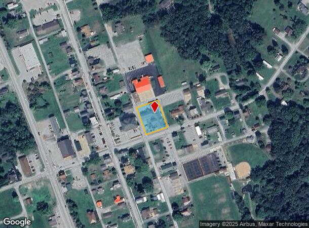 309 E Saltwork St, Elderton, PA Parcel Map