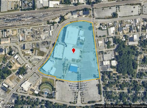  1921 W Gate City Blvd, Greensboro, NC Parcel Map