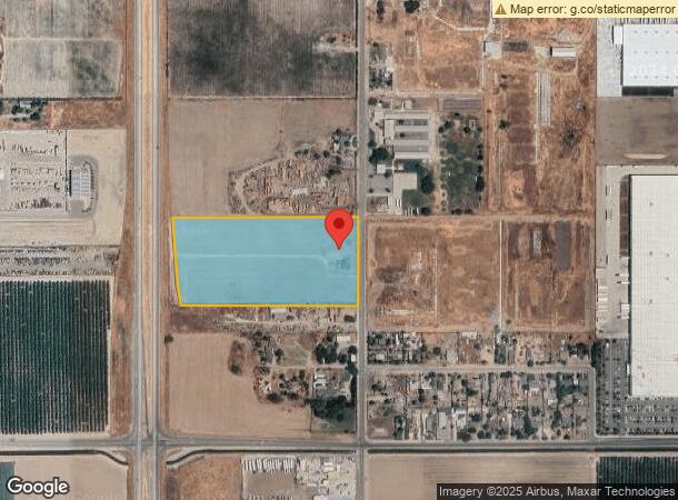  3641 S Cherry Ave, Fresno, CA Parcel Map