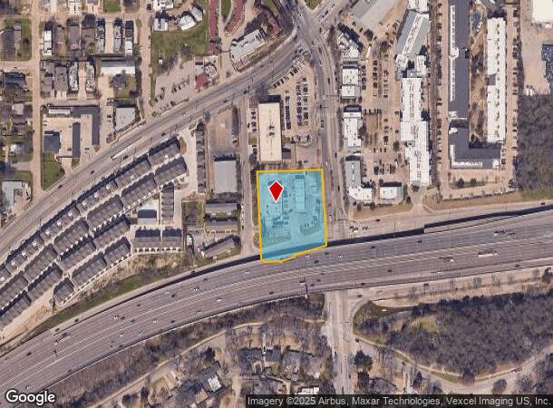 1805 Sylvan Ave, Dallas, TX Parcel Map